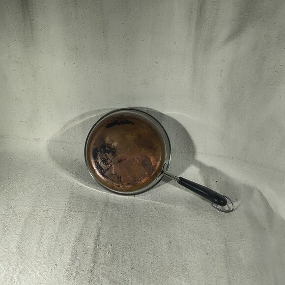 Revere Ware 1801 Copper  Bottom 7” Sauce Pan/Skillet - Picture 2 of 4